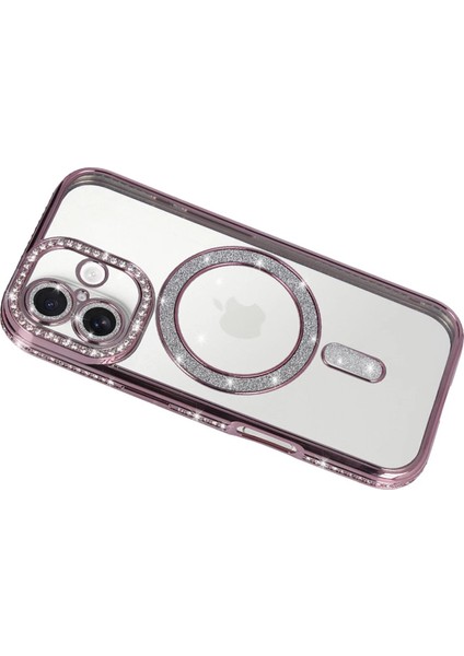 Apple iPhone 17 Joke Simli Magneticsafe Kılıf - PEMBE-(5796) - UD001X-50L9I0 modelleri