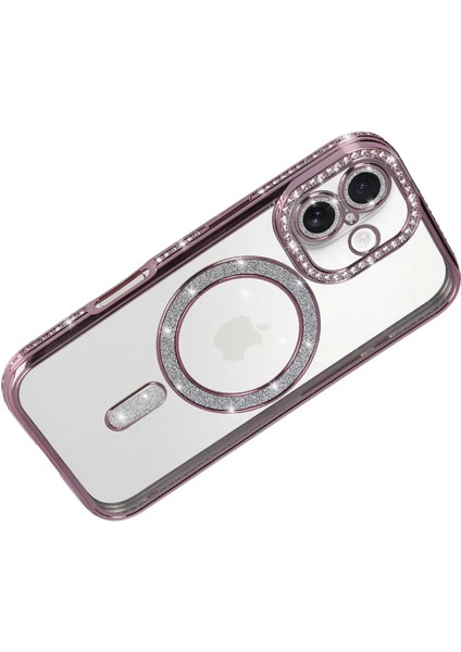 Apple iPhone 17 Joke Simli Magneticsafe Kılıf - PEMBE-(5796) - UD001X-50L9I0 fırsatları