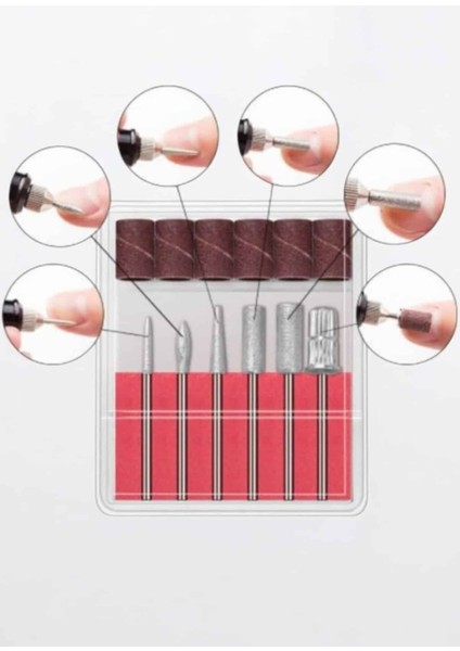 Elektrikli Manikür Pedikür Törpü Seti Protez Tırnak Nasır Temizleyici - UD001X-50QZQ9 indirimleri