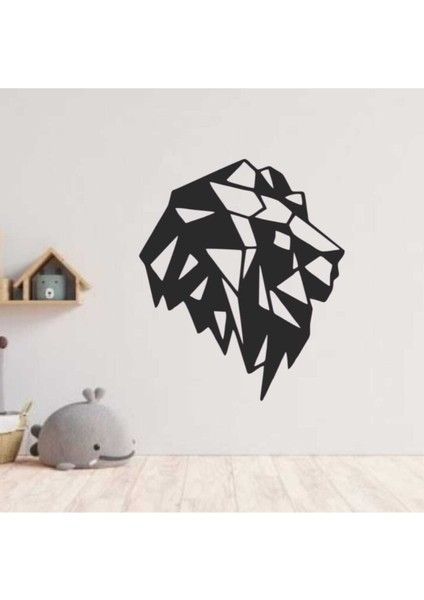Aslan 40 x 33 Tablo Lazer Kesim Duvar Dekoru & Süsü