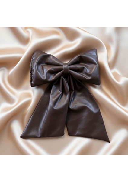 9655 El Yapımı Deri Fiyonk Toka / 6.5 cm