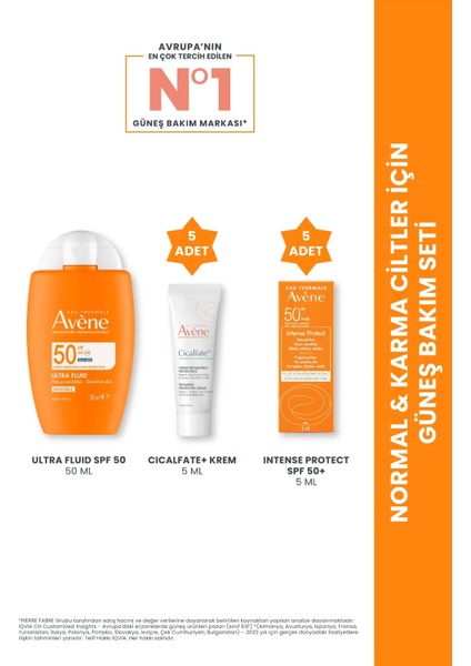 Normal & Karma Ciltler Için Güneş Bakım Seti (Cicalfate Krem + Güneş Kremi) Hediyeli