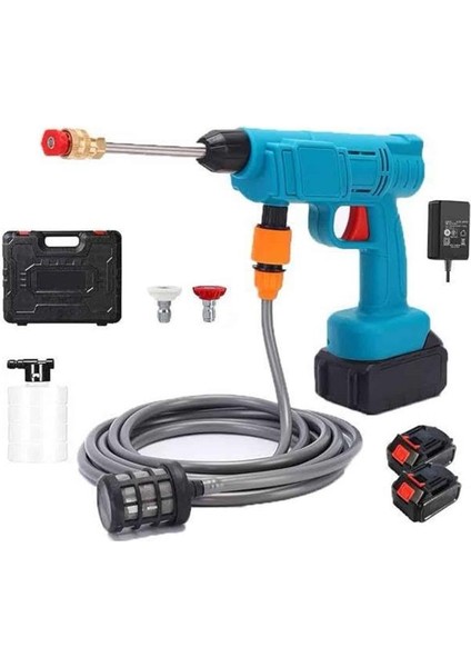 Şarjlı ve Yüksek Basınçlı Oto Yıkama Makinesi ve Sulama Tabancası Bahçe Yı - UD001X-50SX4 indirimleri