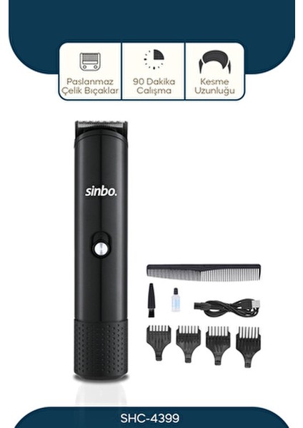 Saç Sakal Düzeltme Makinesi Kablosuz Kullanım 60 dk Süreyle Siyah Renk modelleri