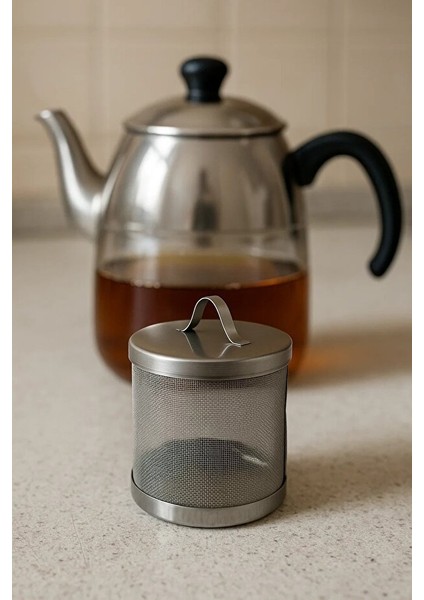 Çaydanlık Demlik Içi Süzgeç Çay Süzgeci Kafes Paslanmaz Çelik 7 cm indirimleri