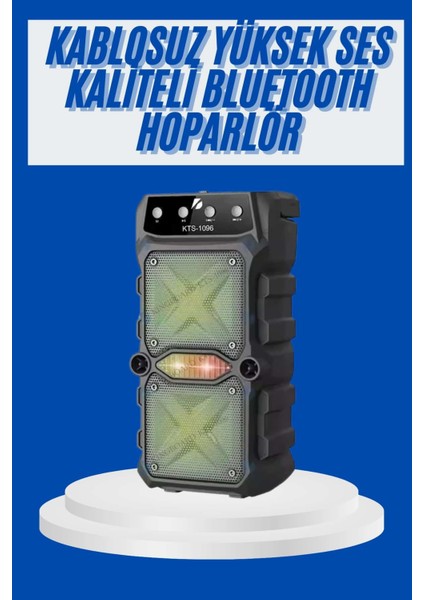 Büyük Boy Bluetooth Hoparlör Çoklu Bağlantı Çift Çıkışlı Taşınabilir K - UD001X-50QK8
