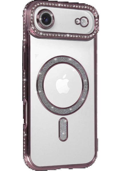 Apple iPhone 17 Air Joke Simli Magneticsafe Kılıf - PEMBE-(5796) - UD001X-50L9M4 fiyatları