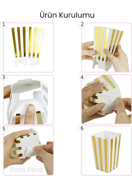 Sarı Kırmızı Futbol Temalı Mısır Kutusu Popcorn 8 Adet fırsatları