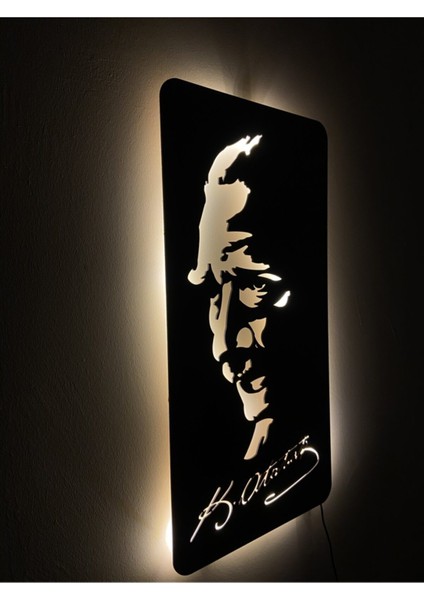 Atatürk LED Işıklı Duvar Tablosu fiyatları