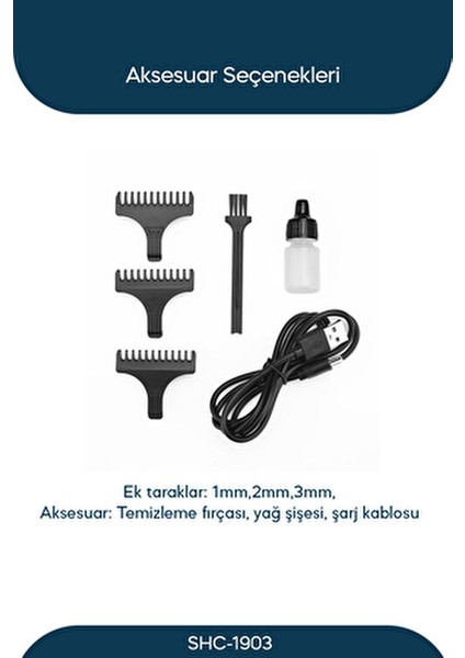 Şarj Edilebilir Saç Kesme Makinesi Hassas Tıraş Başlığı ile 90 dk Kullanım Süresi fırsatları