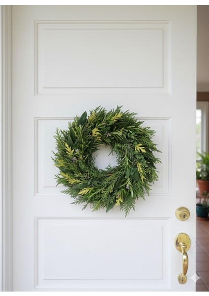 Doğal Kapı Çelenk 16 cm