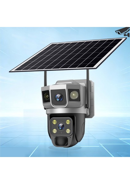 6mp Güneş+Sım Ptz Kamera - 7/24 Kayıt, Gece Görüş, Iki Yönlü Ses - Tümüyle Tasarruflu Güvenlik