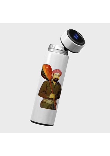 Termosa Şivan Perwer - Şivan Perwer Resimli Termos