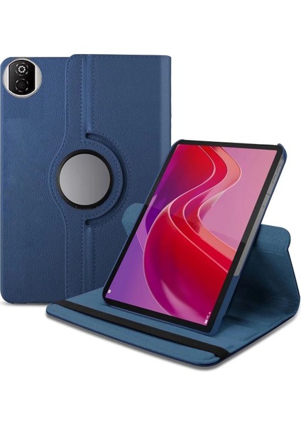 Huawei Honor Pad X7 360 Tablet Deri Kılıf - LACIVERT-(5796) - UD001X-50M4U8