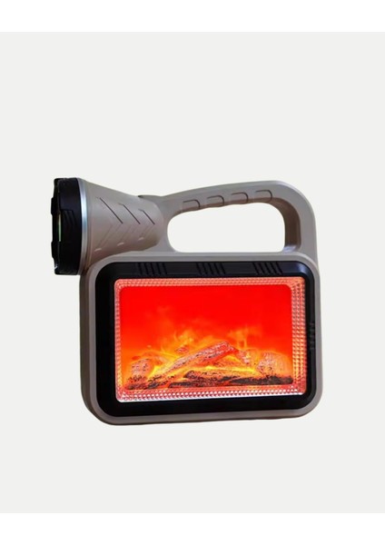 Alev Efektli Solar Lamba Cob Işıklı Taşınabilir Bahçe Kamp Aydınlatma - UD001X-50MB83 fırsatları