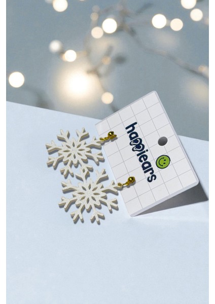 Kar Tanesi Özel Tasarım Küpe fiyatları