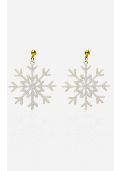 Kar Tanesi Özel Tasarım Küpe modelleri