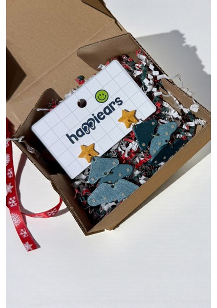 Yılbaşı Çam Ağacı Özel Tasarım Küpe fırsatları