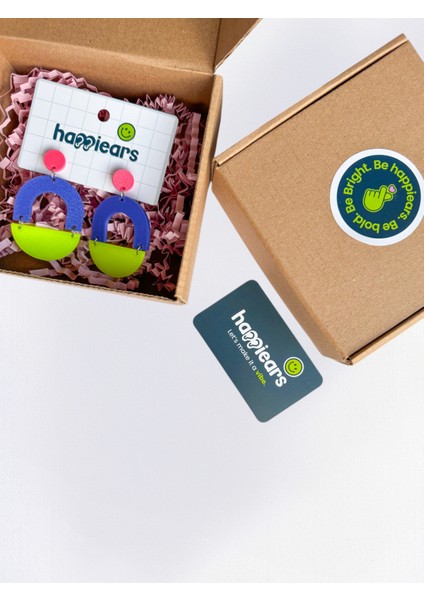 Mor Neon Özel Tasarım Küpe fırsatları