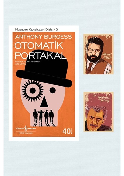 Kopya - Otomatik Portakal--Anthony Burgess-Roman Seti-Yılmaz Güney Ahmet Kaya Not Defterli