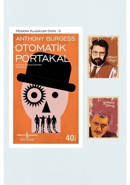 Kopya - Otomatik Portakal--Anthony Burgess-Roman Seti-Yılmaz Güney Ahmet Kaya Not Defterli fiyatları