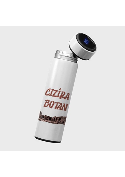Cizira Botan Tasarımlı Termos - Cizre Resimli Termos