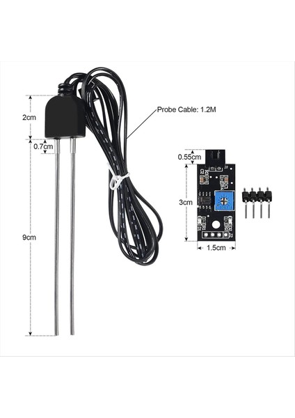 9 Korozyona Dayanıklı Prob Modül Dijital Analog Sinyal Çıkışı ile Toprak Nem Sensörünü Setler Bahçe Otomatik (Yurt Dışından) modelleri