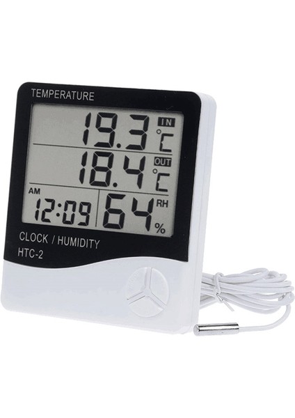 Iç Mekan Dijital Termometre Ana Higometre Doğru Dış Mekan Sıcaklık Monitörü Nem Göstergesi Gösterge Termometresi (Yurt Dışından)