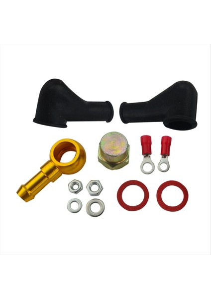 044 Yakıt Pompası Banjo Takma Kit Hortum A Jr Hortum Adaptör Konnektörü 8mm Tüp Tail (Yurt Dışından)