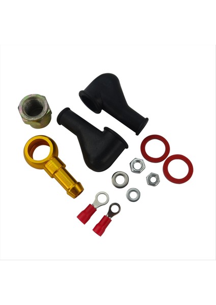 044 Yakıt Pompası Banjo Takma Kit Hortum A Jr Hortum Adaptör Konnektörü 8mm Tüp Tail (Yurt Dışından) modelleri