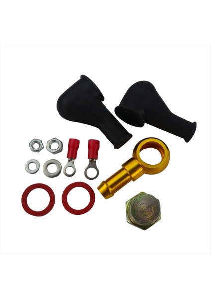 044 Yakıt Pompası Banjo Takma Kit Hortum A Jr Hortum Adaptör Konnektörü 8mm Tüp Tail (Yurt Dışından) fırsatları