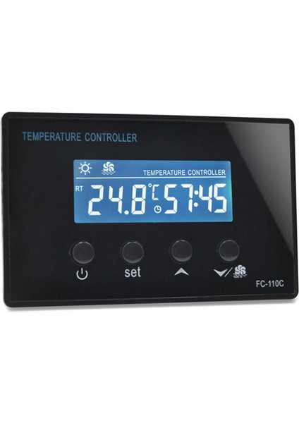 FC-110C 230V10A LCD Mini Sauna Odası Ayak Spa Dijital Sıcaklık Kontrolörü Geri Sayım Zamanlayıcı Regülatörü Termostat (Yurt Dışından)