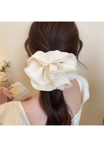 Büyük Boy Dantel Tembel Büyük Saç Bandı Kadın Yeni Kıdemli Anlamda Kore Kravat Kafa Halat Kafa Çiçek Headdress Saç Aksesuarları (Yurt Dışından)