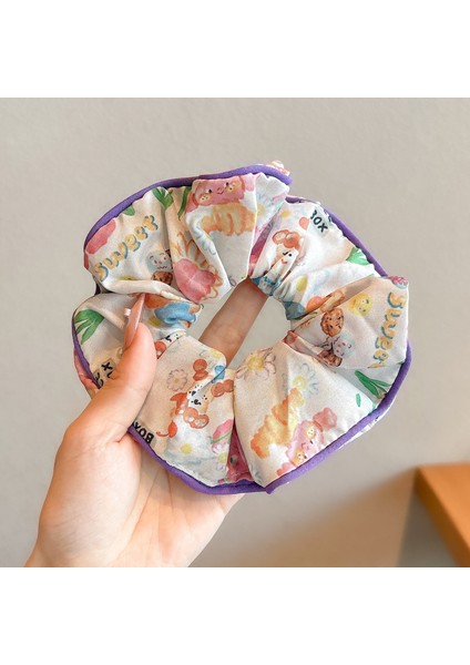 Büyük Boy Dantel Tembel Büyük Saç Bandı Kadın Yeni Kıdemli Anlamda Kore Kravat Kafa Halat Kafa Çiçek Headdress Saç Aksesuarları (Yurt Dışından)