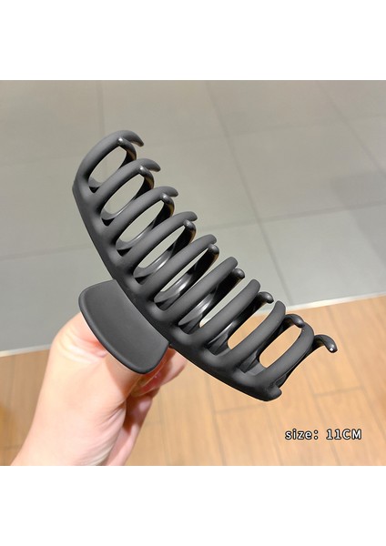 Zarif Kavrama Klipsi Büyük Saç Hacmi Saç Tokası Kadın Kıdemli Anlamda Başın Arkası Plaka Saç Köpekbalığı Klipsi Headdress Saç Tokası (Yurt Dışından)