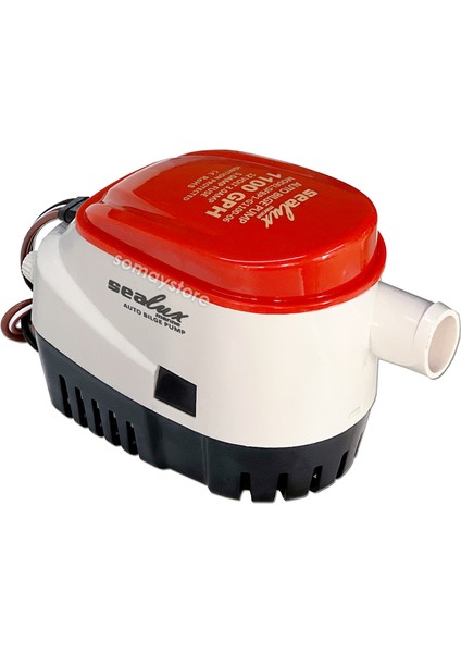 Marine Sealux Tekne Si̇nti̇ne Pompası Otomatikli̇ 1100 Gph 12V