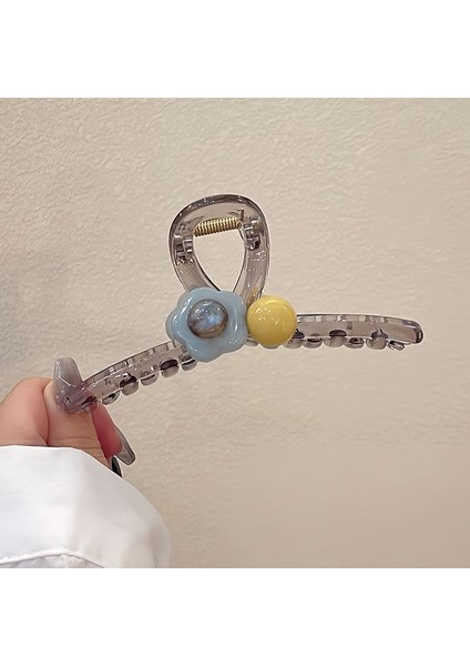 Akrilik Rhinestone Inci Kavrama Klip Mizaç Net Kırmızı Baş Kaşık Plaka Saç Tokası Çok Yönlü Dışarı Köpekbalığı Klip Gelişmiş Anlamda (Yurt Dışından)