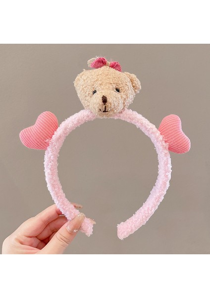 Sevimli Büyük Gözler Kurbağa Saç Bandı Ins Ilginç Eğlenceli Peluş Kafa Bandı Sonbahar ve Kış Yı Yüz Özel Saç Bantları Baş Aksesuarları (Yurt Dışından)