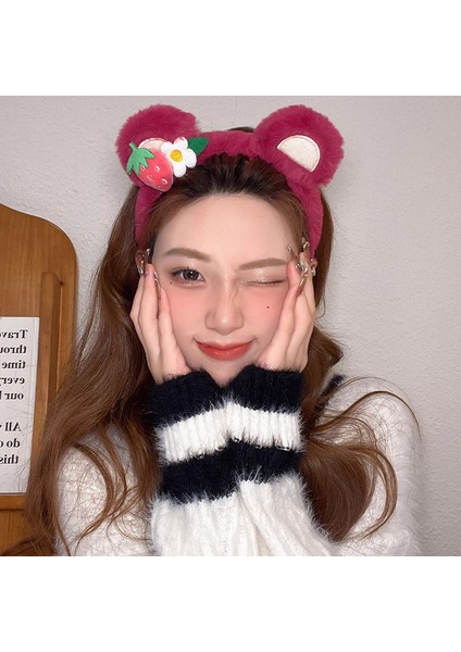 Sevimli Büyük Gözler Kurbağa Saç Bandı Ins Ilginç Eğlenceli Peluş Kafa Bandı Sonbahar ve Kış Yı Yüz Özel Saç Bantları Baş Aksesuarları (Yurt Dışından) indirimleri