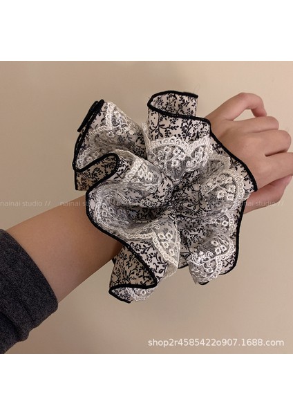 Kalın Saç Bandı Domuz Kalın Retro Saç Aksesuarları Saç Bandı Moda Fransız Saç Kravat Saç Coiffure Headdress Başın Arkası Kadın (Yurt Dışından)