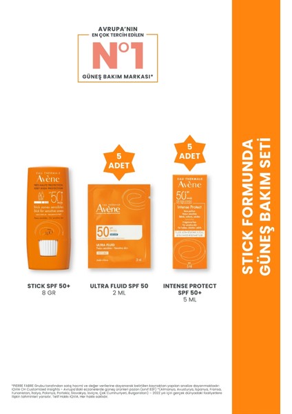 Stick Formunda Güneş Bakım Seti (Ultra Fluid Losyon + Güneş Kremi) Hediyeli