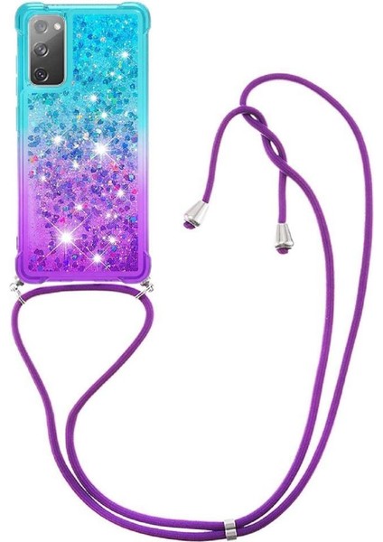 Ayrılıkçı Emniyet Klipsi ile Samsung Galaxy S20 Fe Için Quicksand Telefon Kılıfı (Yurt Dışından)