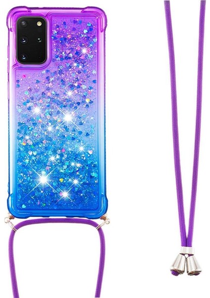 Samsung Galaxy S20 Plus Degrade Renk Telefon Kılıfı Için Quicksand Telefon Kılıfı (Yurt Dışından) modelleri