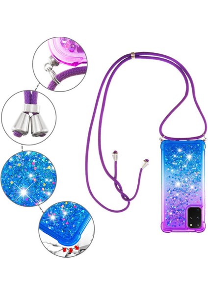 Samsung Galaxy S20 Plus Degrade Renk Telefon Kılıfı Için Quicksand Telefon Kılıfı (Yurt Dışından) indirimleri