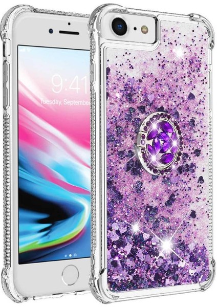 Halka Kickstand Kum ile IPhone Se 2020/2022 Için Telefon Kılıfı (Yurt Dışından) modelleri