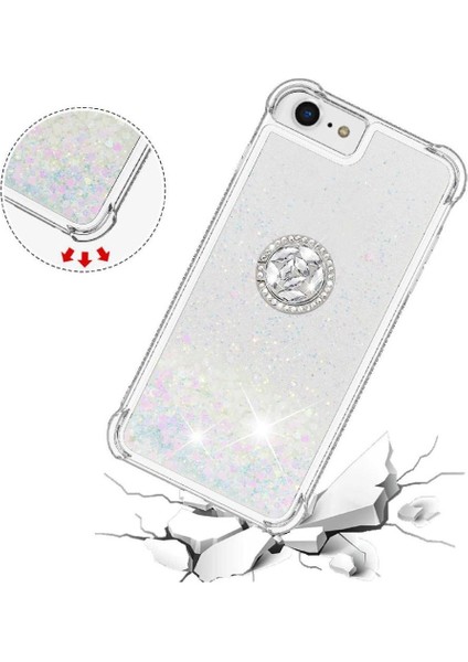 Halka Kickstand Kum ile IPhone Se 2020/2022 Için Telefon Kılıfı (Yurt Dışından) modelleri