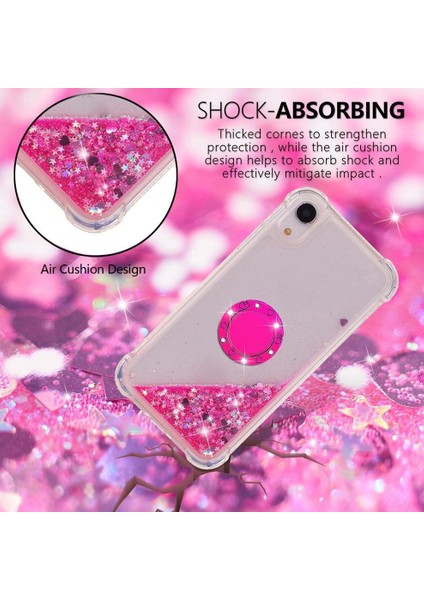 Halka Kickstand Halka Kickstand Kum ile IPhone Se 6/7/8 Için Telefon Kılıfı (Yurt Dışından) fırsatları