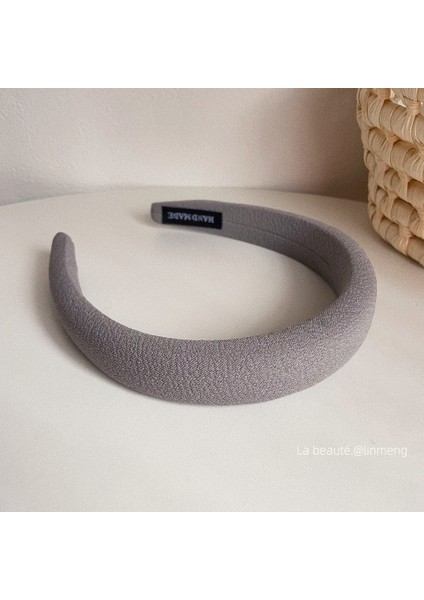 Gri Bölüm Gri Bölüm Kore Versiyonu Saç Bandı Sonbahar ve Kış Kıdemli Günlük Tatlı Kafa Bandı Saç Aksesuarları Doku Saç Grotto Yeni! (Yurt Dışından)