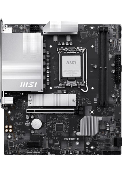 Msı Pro B860M-B Intel B860 Soket 1851 Ddr5 9066+(OC)MHZ Matx Gaming (Oyuncu) Anakart fiyatları