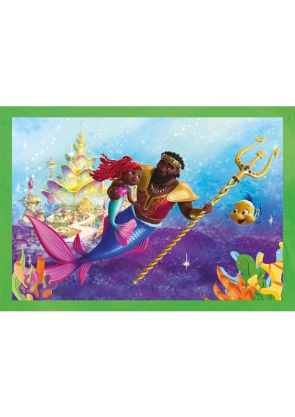 12-16-20-24 Parça Ariel Puzzle modelleri